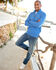 Luxury Half-Zip Rib Sweatshirt