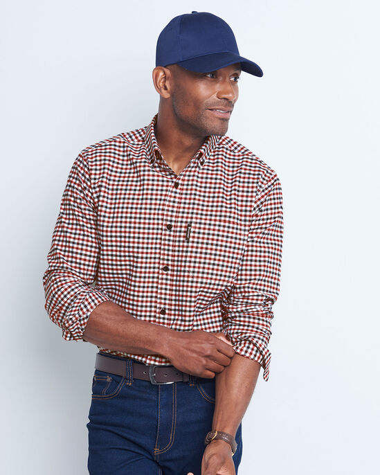 Guinness™ Long Sleeve Oxford Check Shirt
