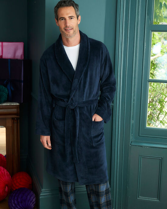 Fleece Dressing Gown 