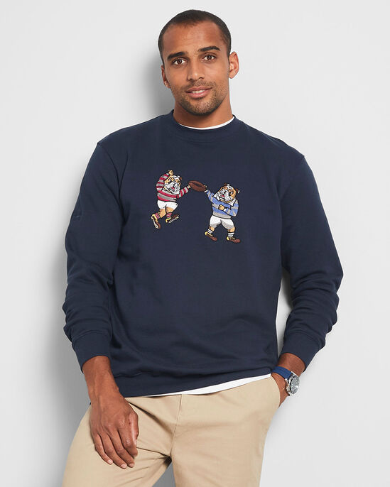 Rugby Embroidered Sweatshirt