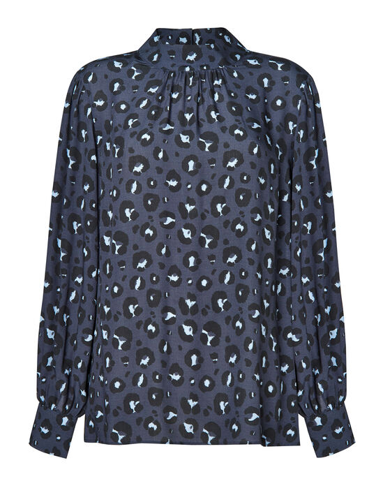 Darcy High Neck Printed Blouse