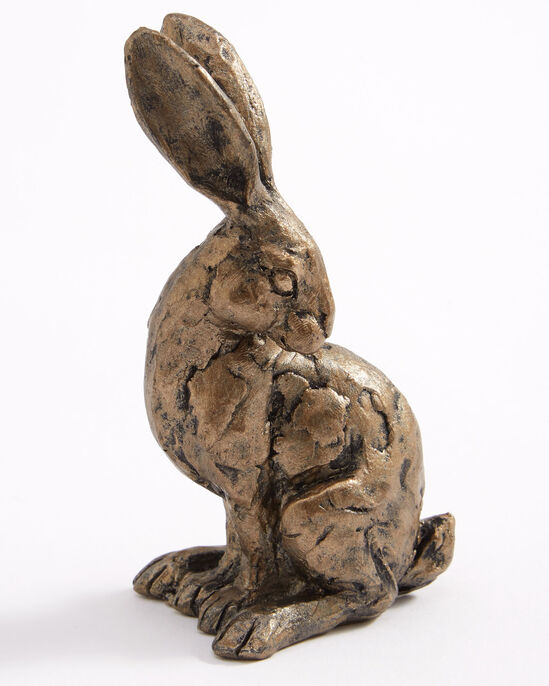 Pack of 2 Sitting Hare Ornaments
