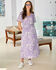 Crinkle Shirred Waist Maxi Dress