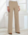 Wide-Leg Stretch Cord Trousers
