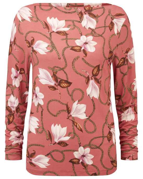 Floral Chain Top