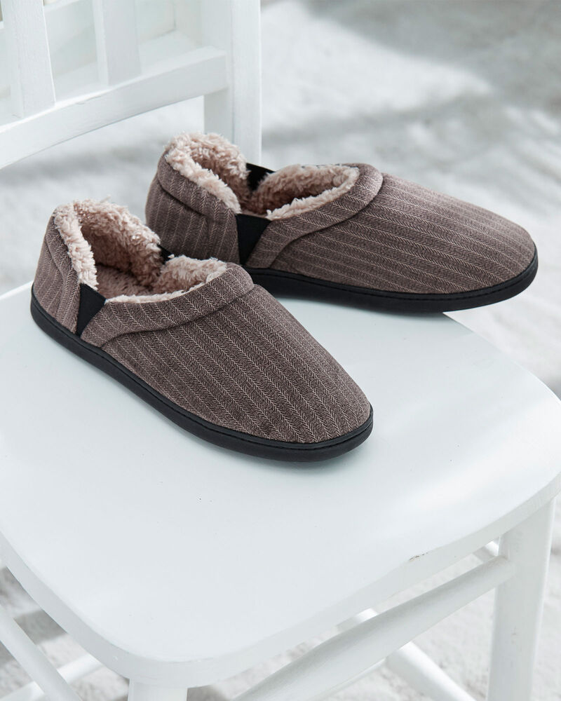Easy-On Classic Slippers at Cotton Traders