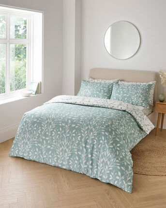 Ornate Leaf Duvet Set