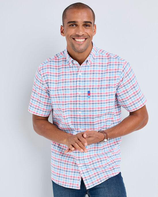 Help For Heroes Short Sleeve Oxford Check Shirt