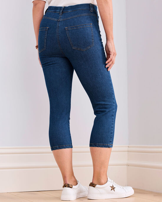 Crop Pull-On Stretch Jeggings
