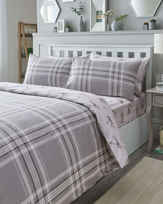 Watson Check Brushed Cotton Duvet Set