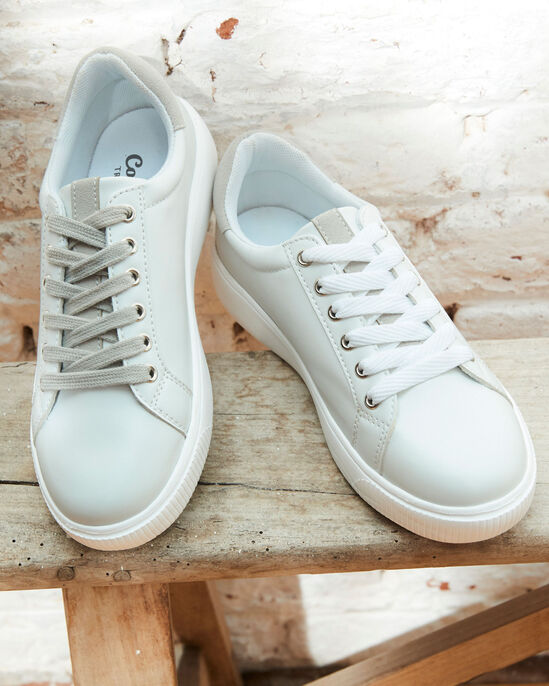 Lightweight Lace-Up Trainers