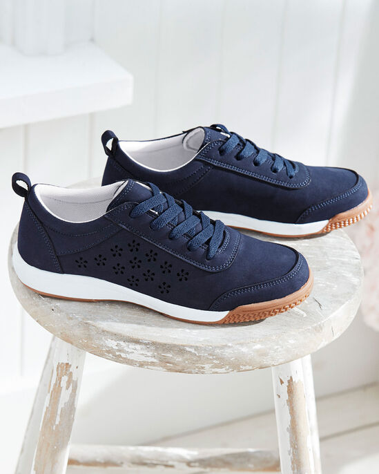 Lightweight Cutwork Trainers