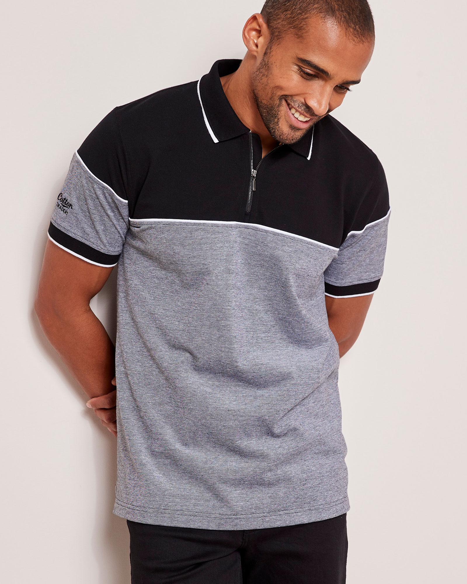 Cotton traders mens polo shirts cheap