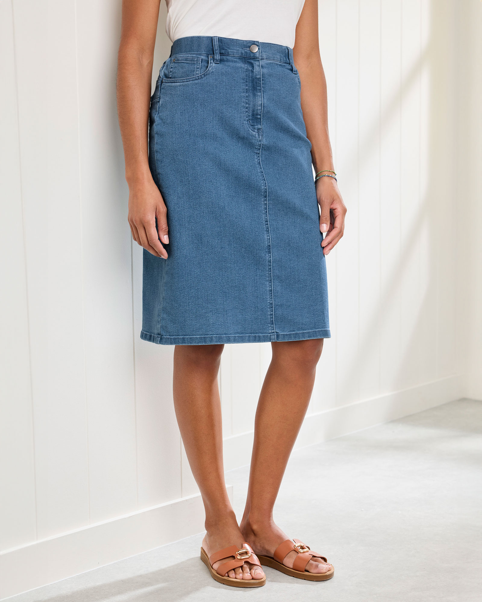 Magic Comfort Denim Skirt