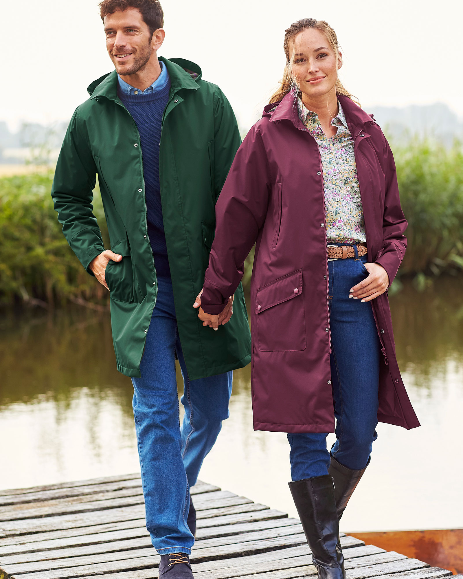 Cotton traders clearance waterproof coats