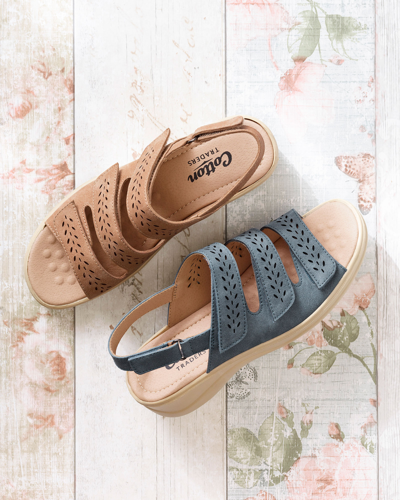 Flexisole Adjustable Sandals at Cotton Traders