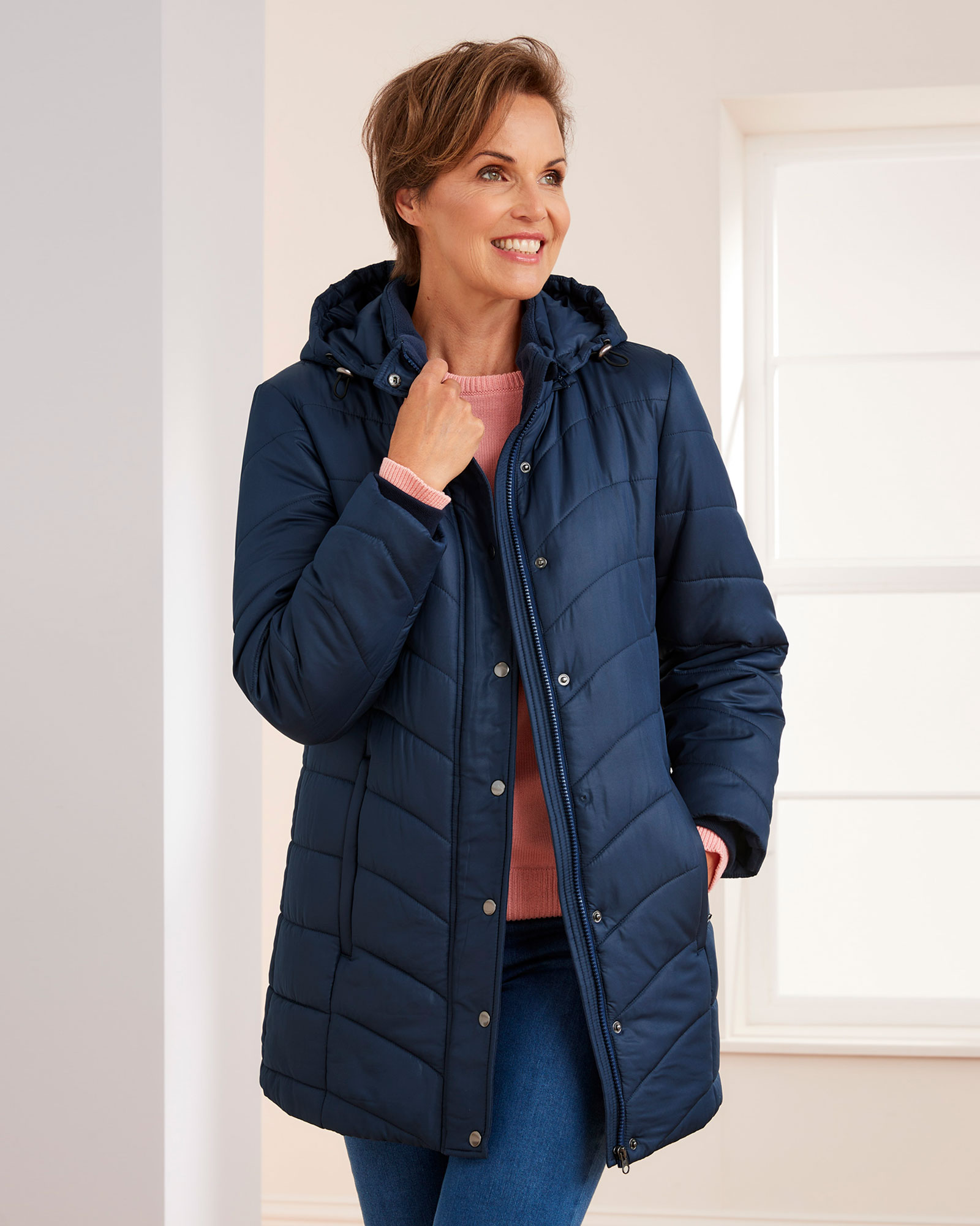 Cotton traders ladies top coats sale