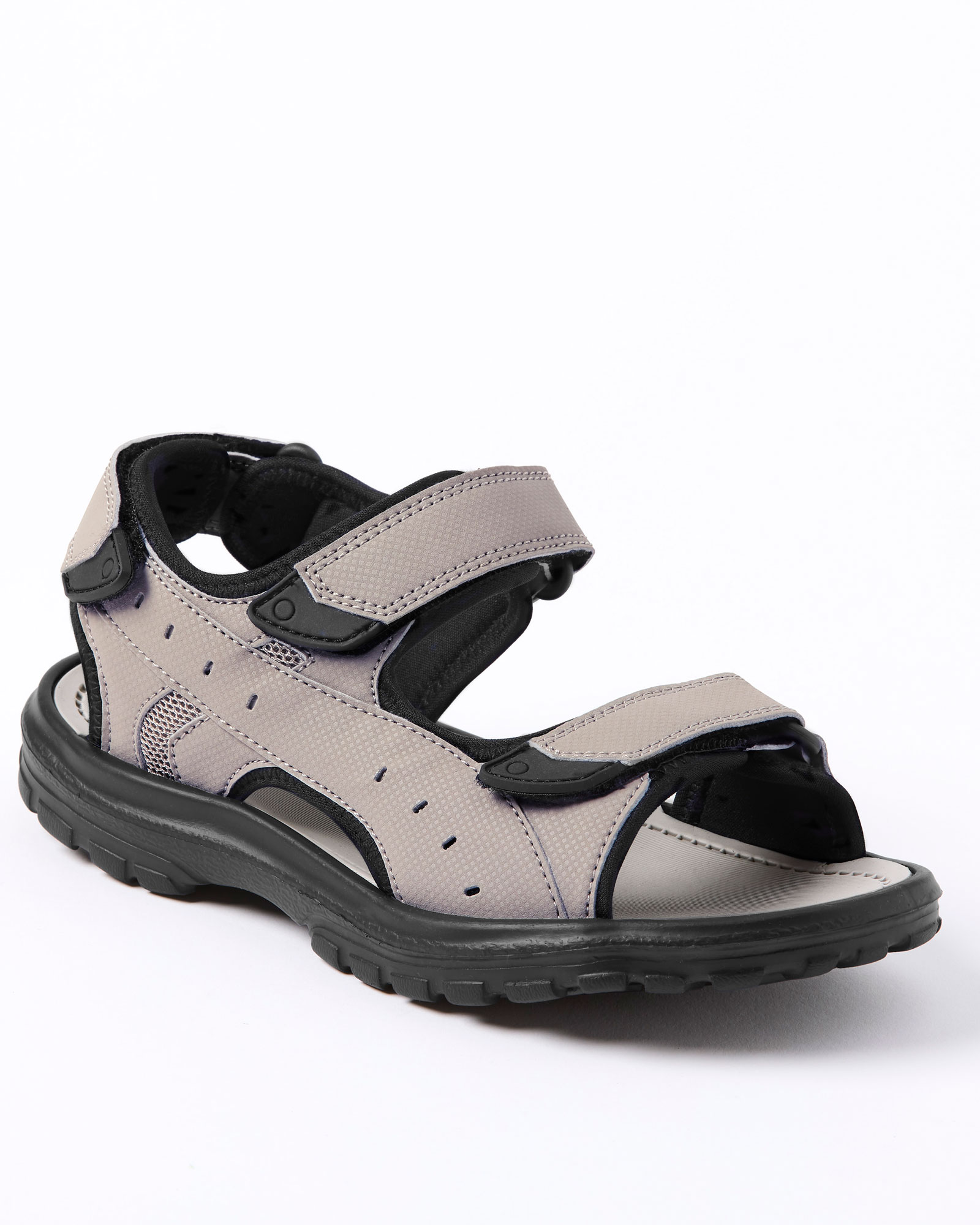 Size 4 Grey Lightweight Strider Sandals