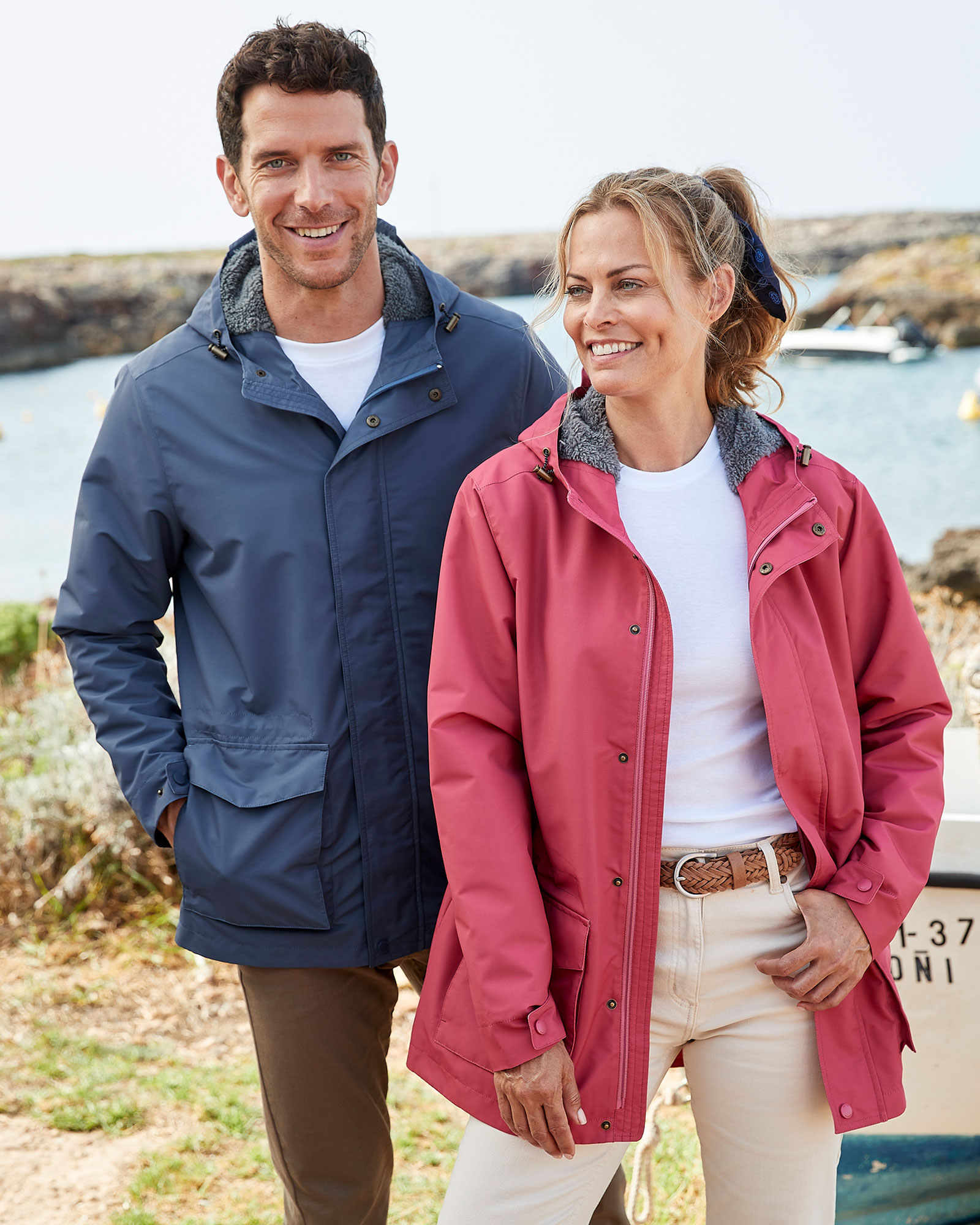 Cotton traders waterproof fleece lined jacket new arrivals