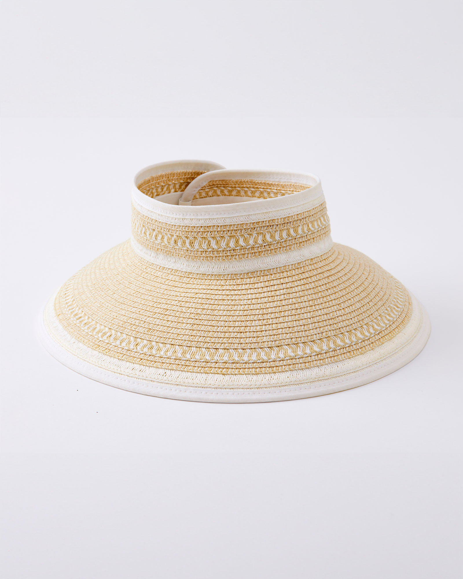Roll-Up Straw Visor