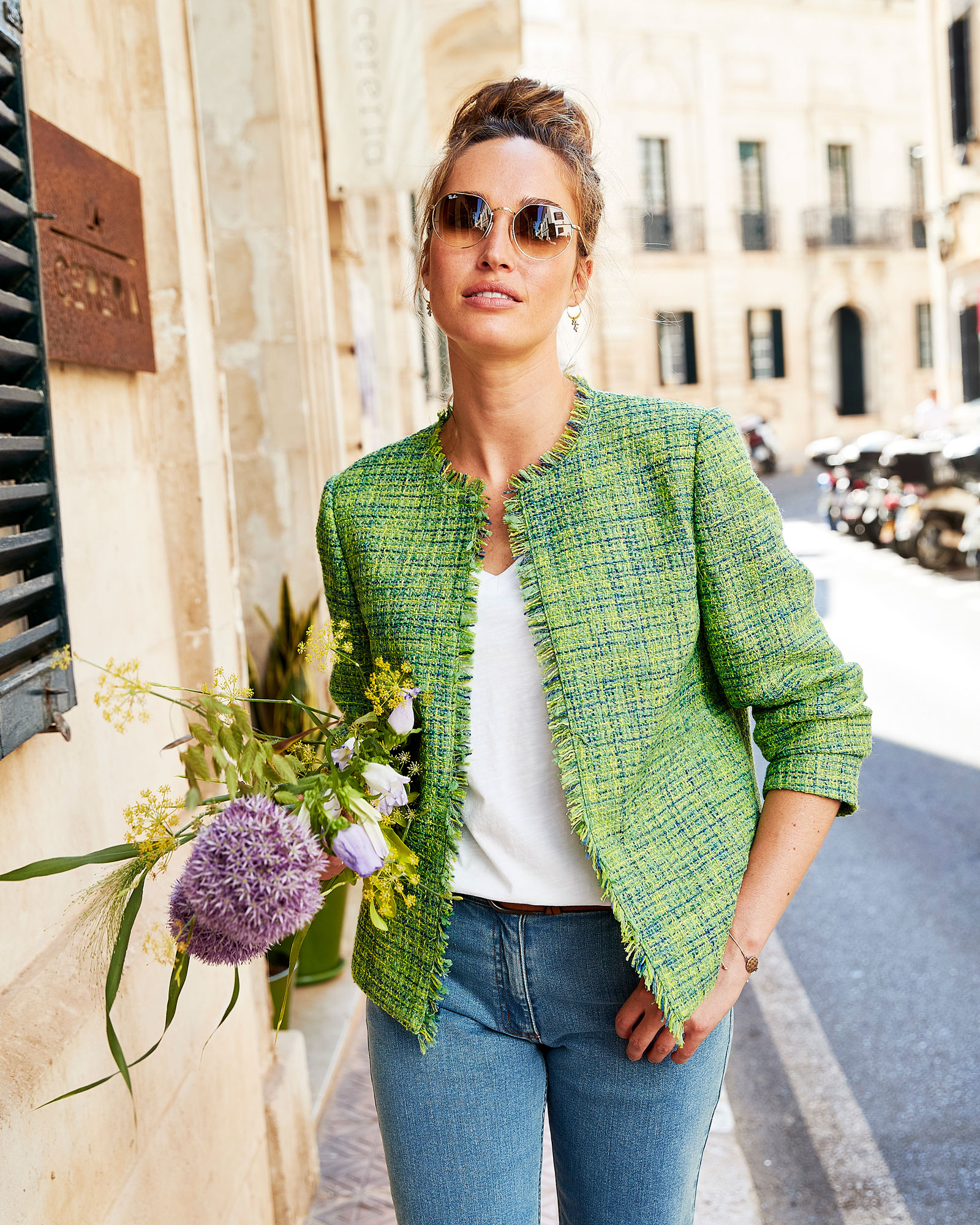 Coco Boucle Jacket at Cotton Traders
