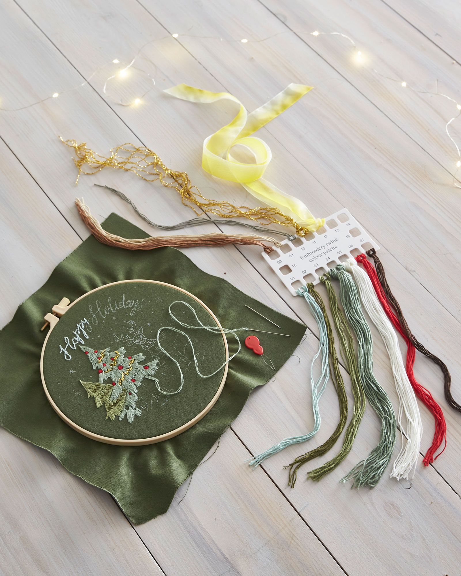 Christmas Embroidery Stitch