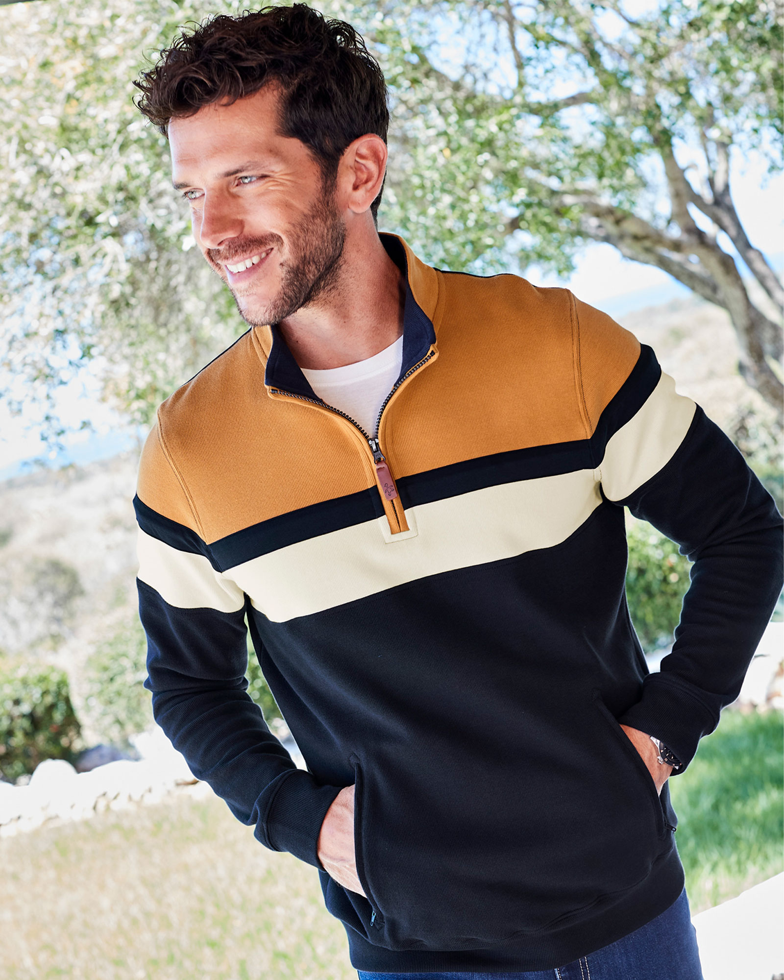 Cotton traders top mens sweatshirts
